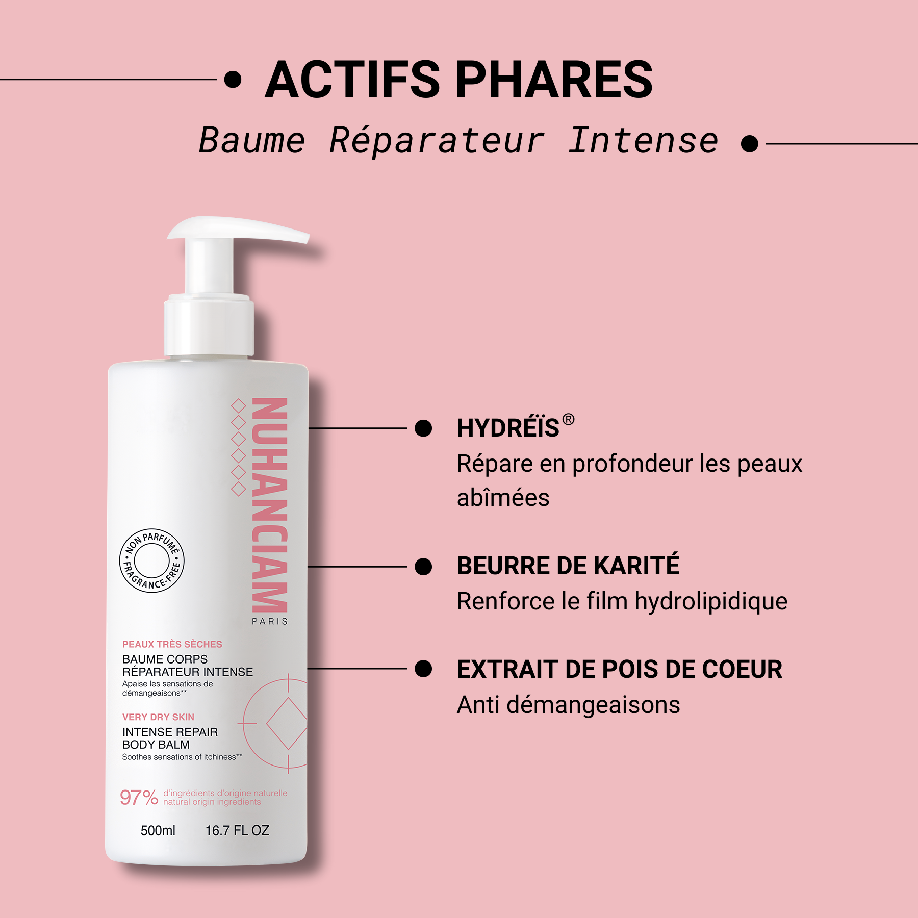 meilleur baume corps reparateur hydratant nourrissant