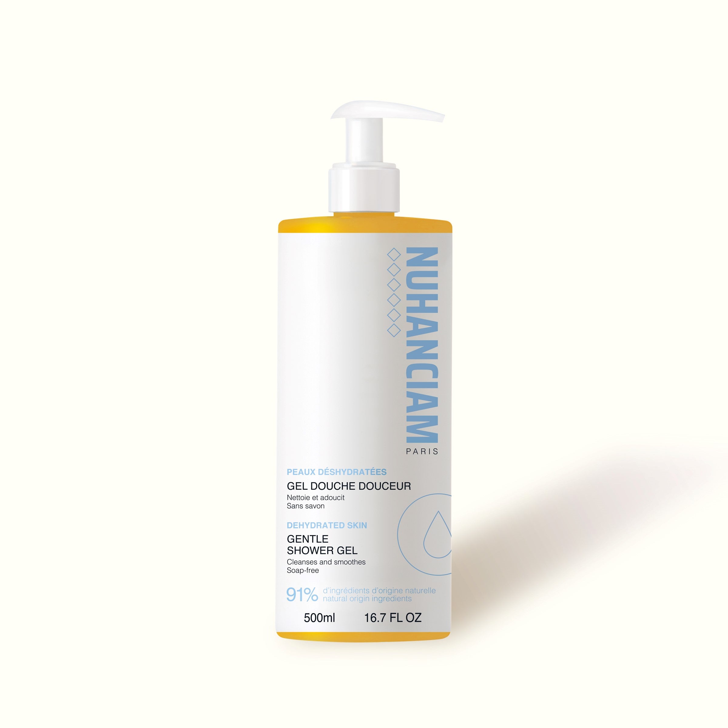 meilleur gel douche doux peaux deshydratees