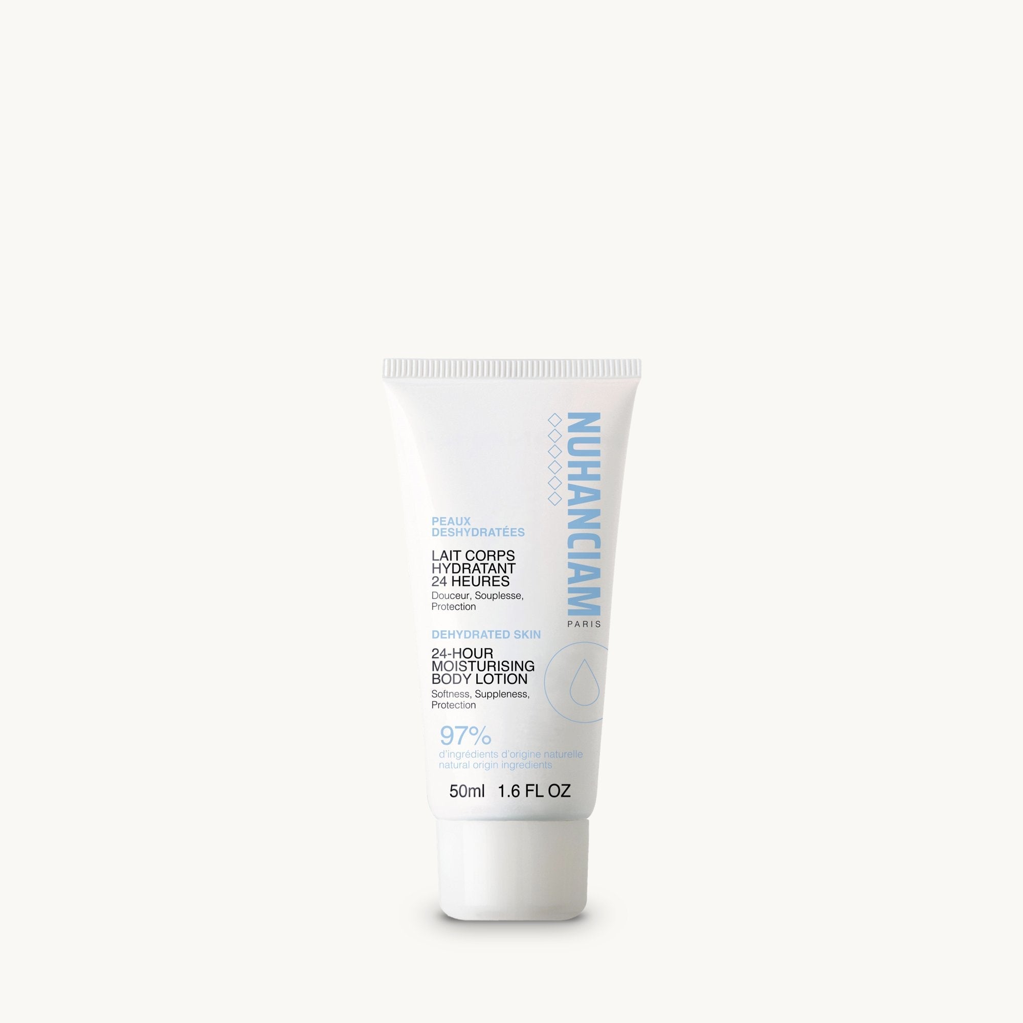 Lait Hydratant 24 Heures - Format voyage 50 ml NUHANCIAM