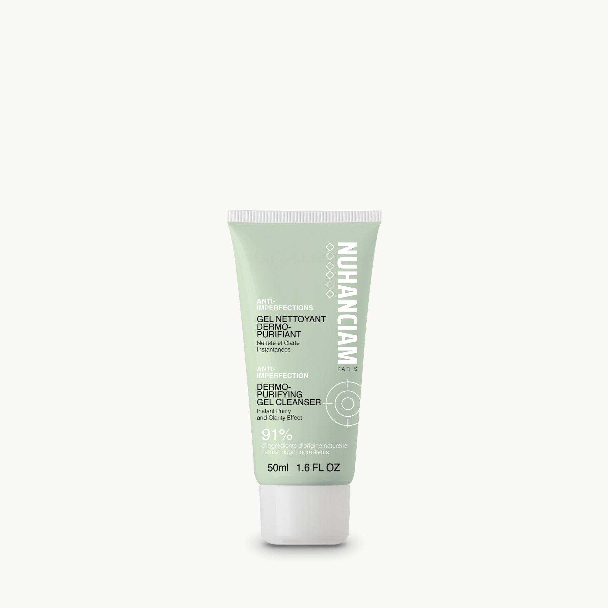Gel Nettoyant Dermo-purifiant - Format Voyage 50 ml NUHANCIAM