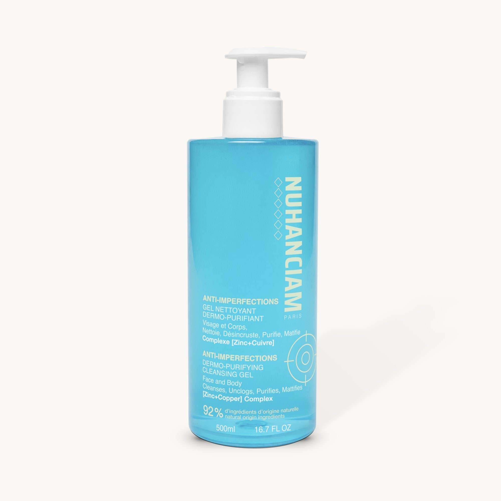 Gel Nettoyant Dermo-Purifiant Visage & Corps NUHANCIAM