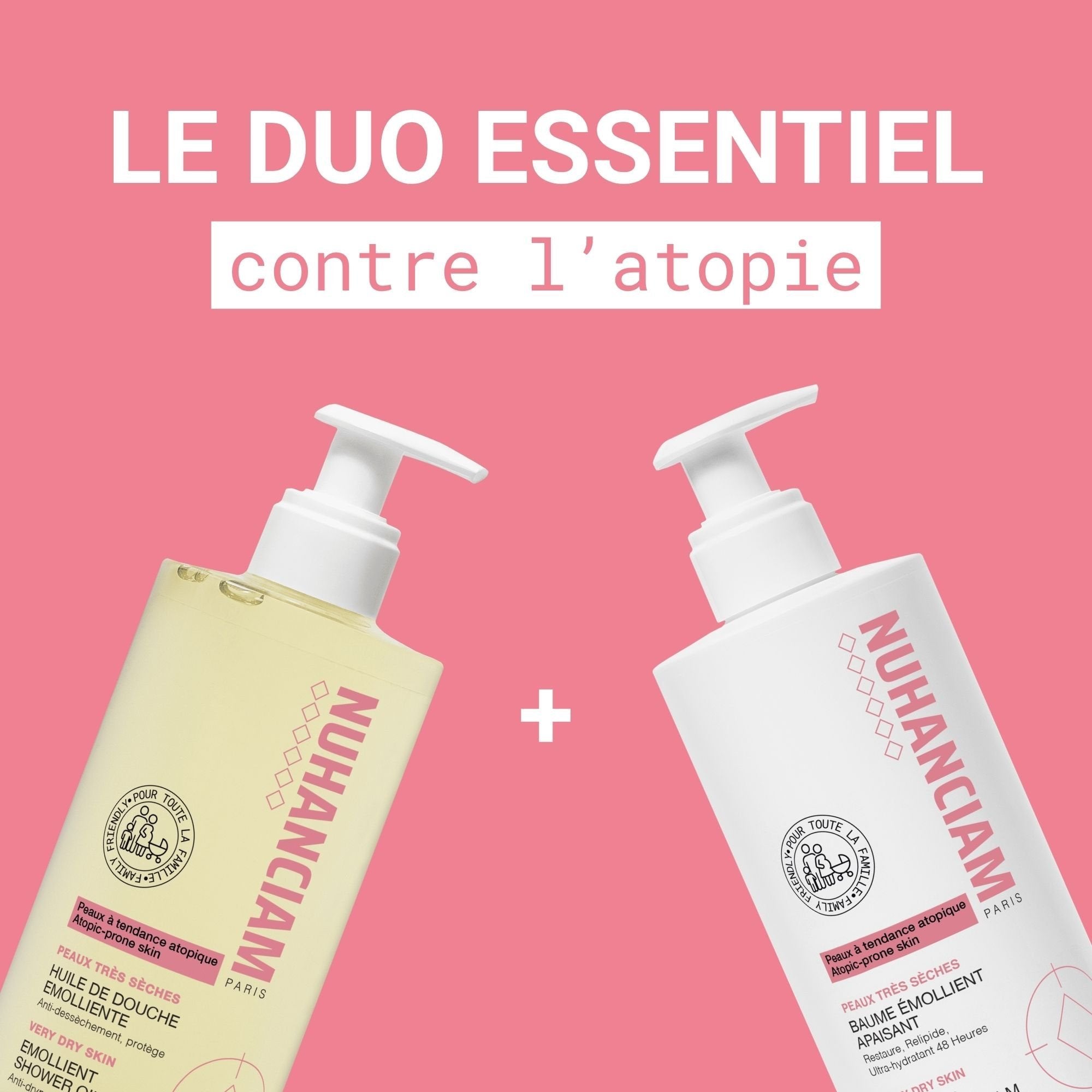 BAUME ÉMOLLIENT APAISANT POUR PEAUX À TENDANCE ATOPIQUE