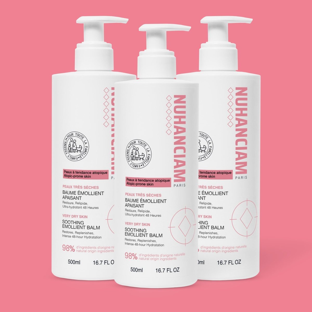 BAUME ÉMOLLIENT APAISANT POUR PEAUX À TENDANCE ATOPIQUE