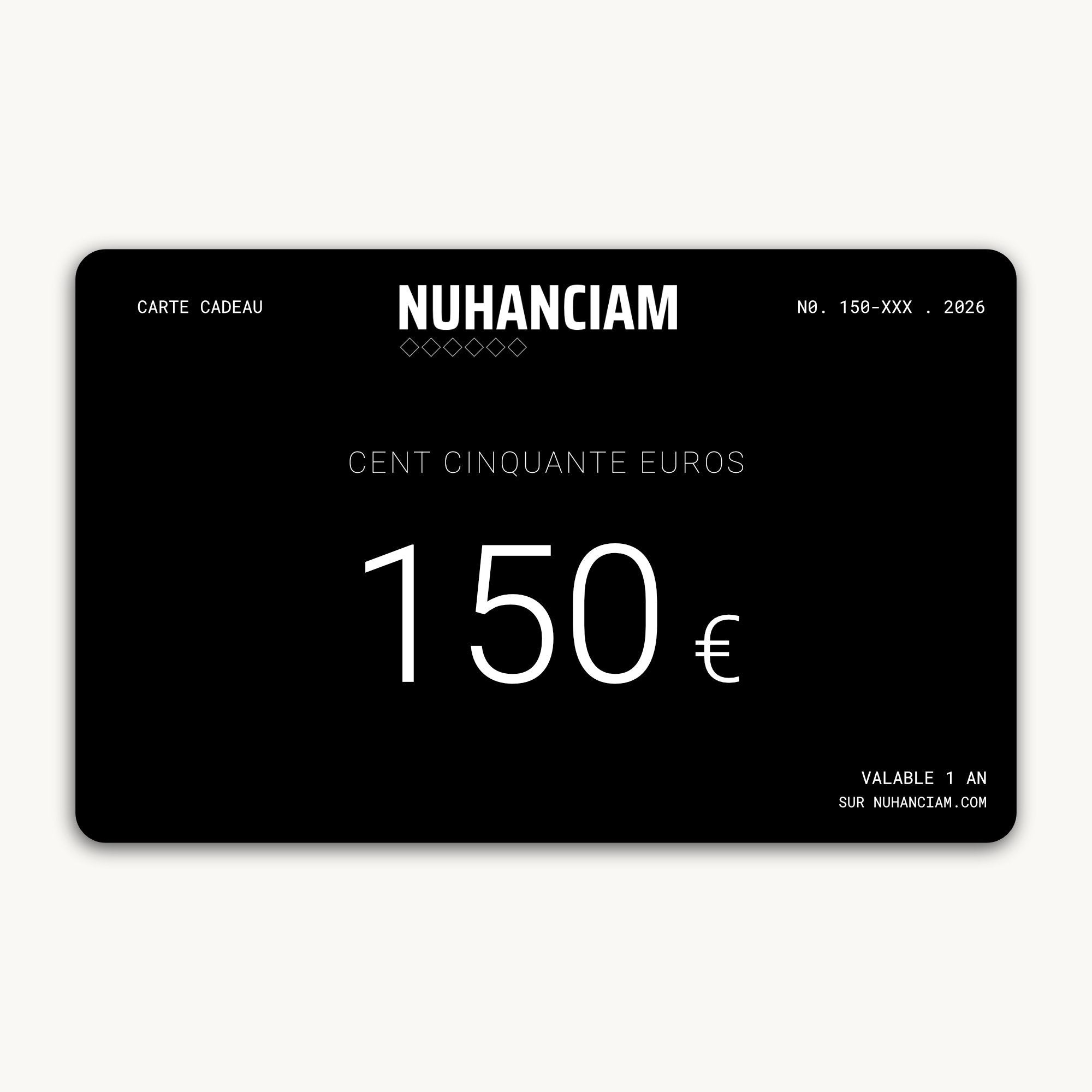 Carte-Cadeau Nuhanciam