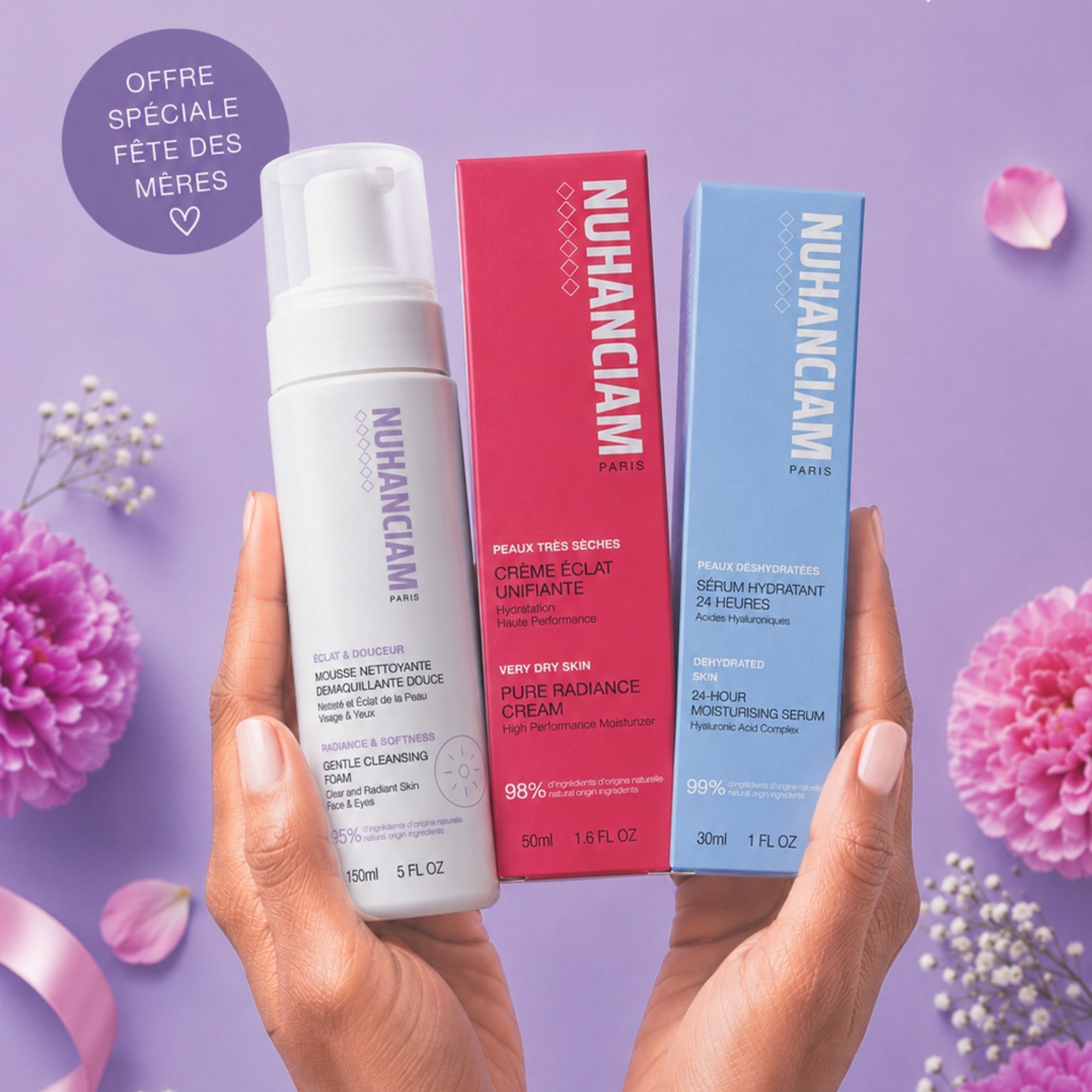 Trio Routine Essentielle - Offre Fête des Mères