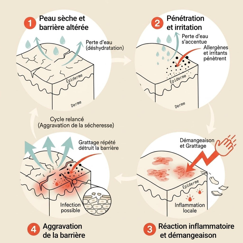 Dermatite atopique : 1 personne sur 5 concernée dans le monde