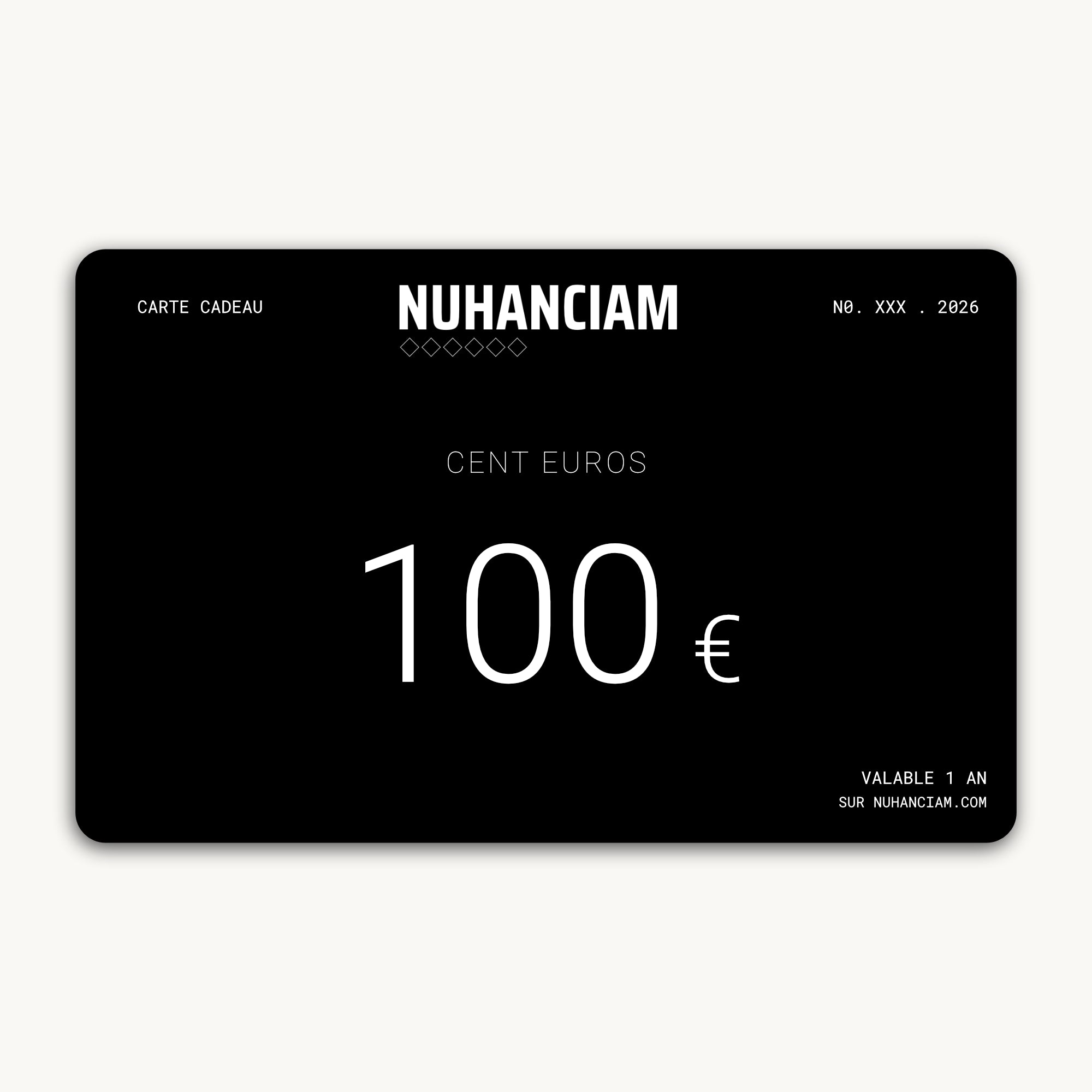 Carte-Cadeau Nuhanciam