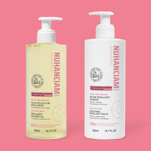 Duo Baume + Huile de Douche pour les Peaux à Tendance Atopique