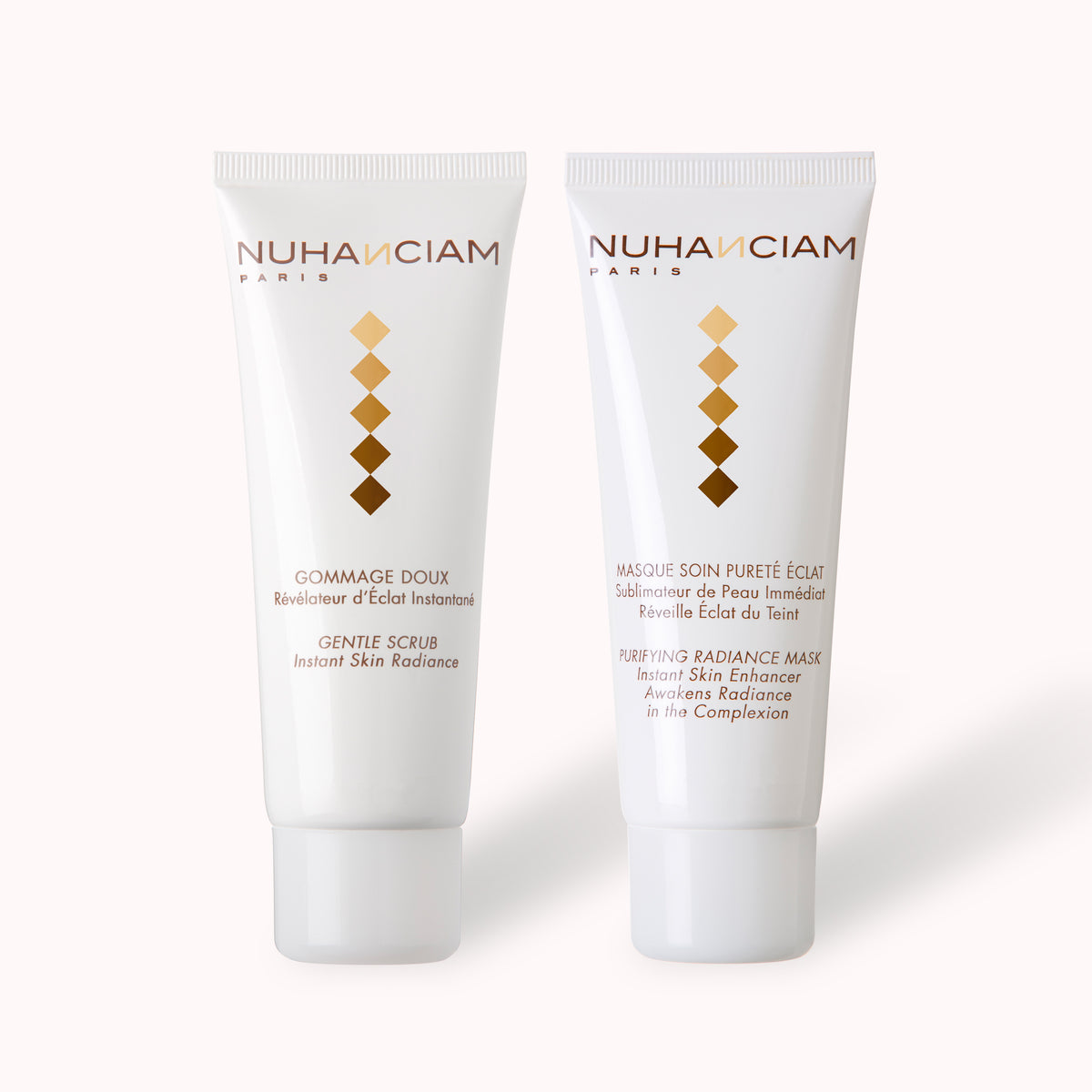 Soin Corporel Nuhanciam Ultra Éclaircissant - Lait Et Gel Douche Anti-taches 500ml X2