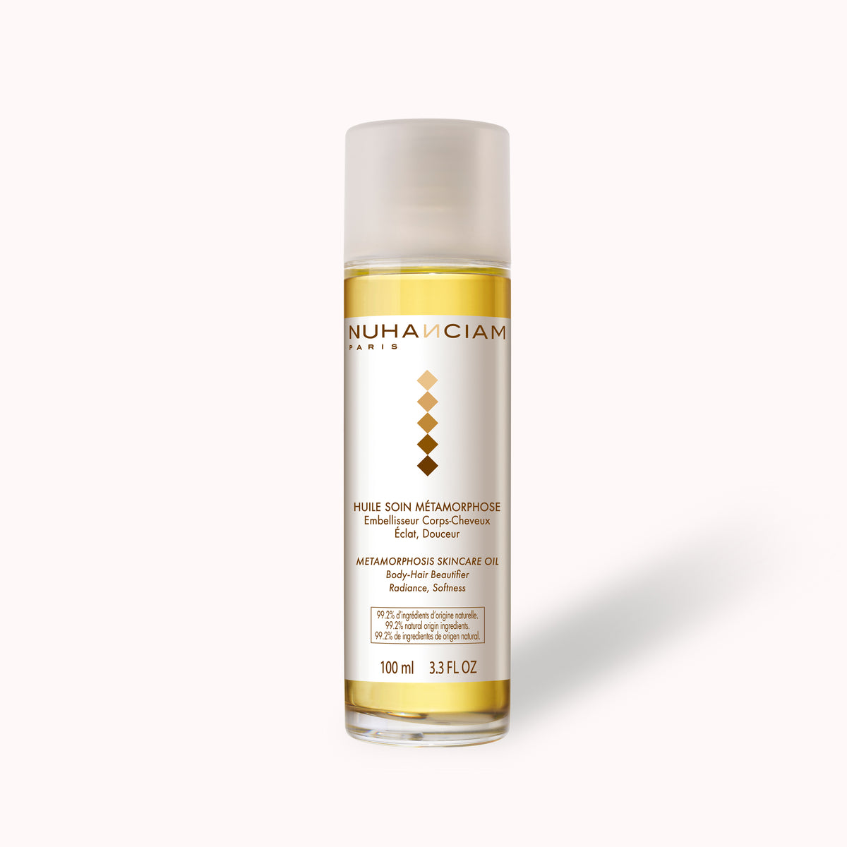 Duo Nuhanciam – Lait éclaircissant Anti-taches & Huile Métamorphose Pour Le Corps – Soins Hydratants Et Nourrissants