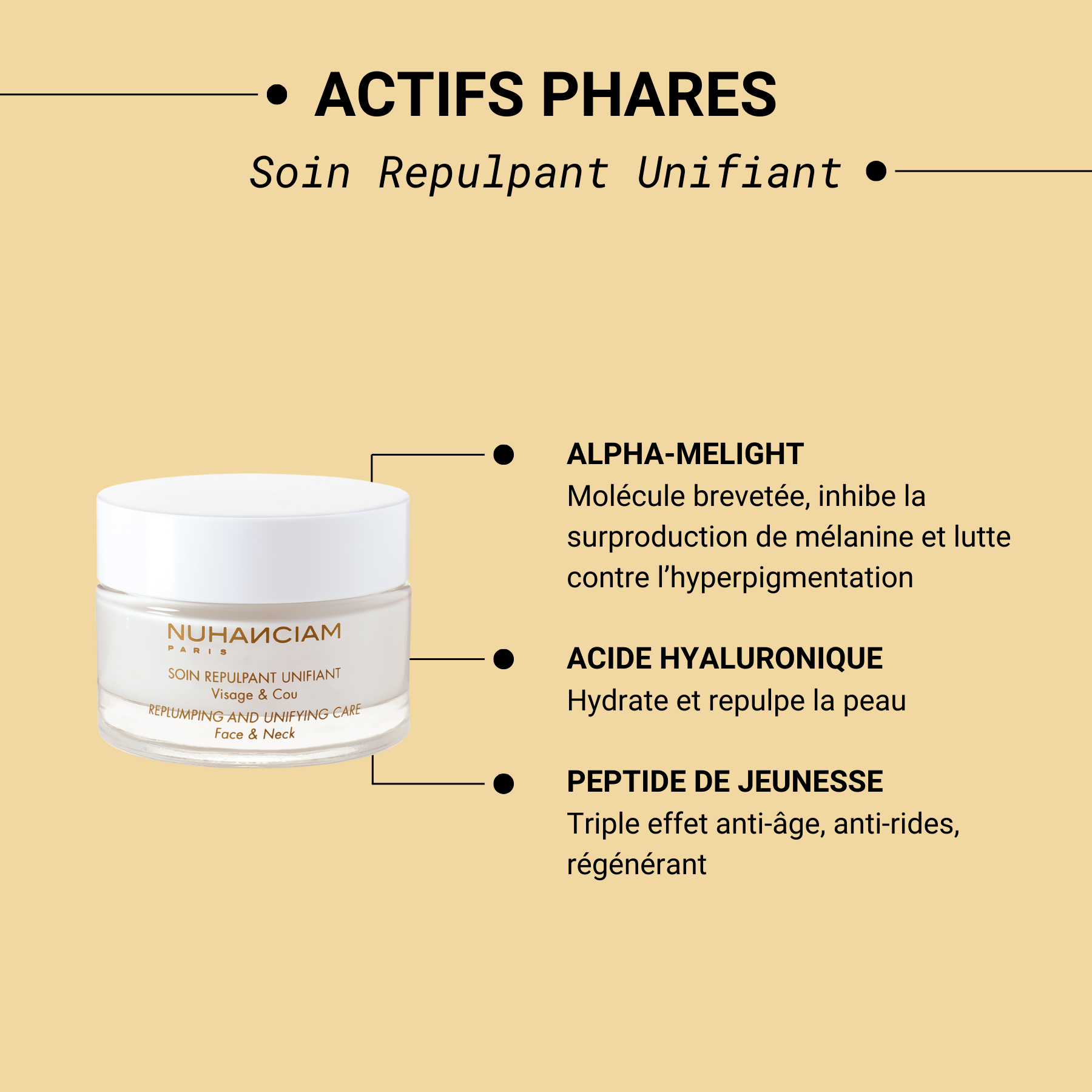 soin anti age naturel acide hyaluronique peptides jeunesse